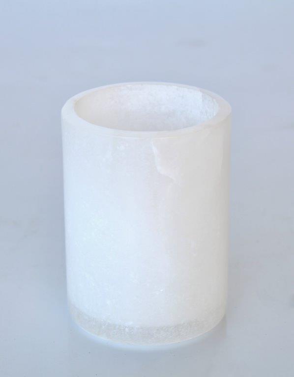 White Alabaster Marble Tumbler